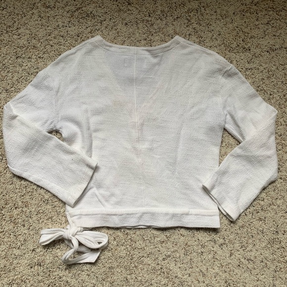 MADEWELL Wrap Tie Shirt - Picture 6 of 7